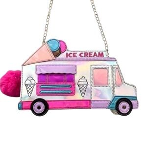 Ice Cream Truck Crossbody Bag